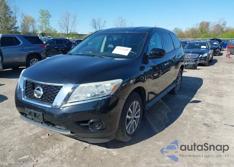 2014 Nissan Pathfinder S из США, поврежденный, VIN 5N1AR2MM2EC655751